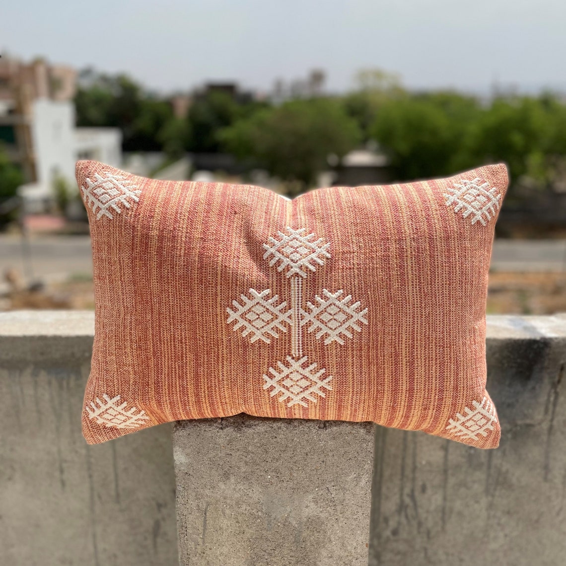 Moroccan killim Cactus Silk Pillow Cover 16x24 Cactus Etsy