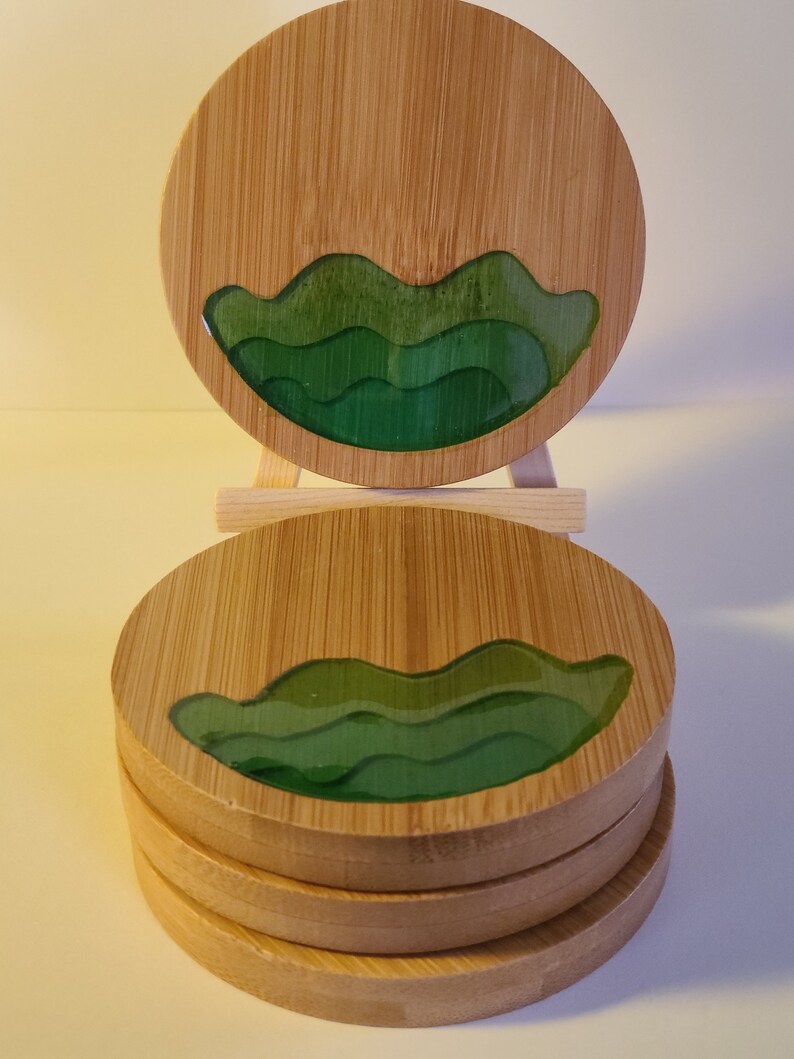 Circle Wooden Coasters