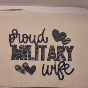 Canvas Makeup Bag