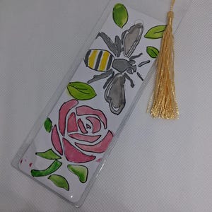 Handpainted Watercolour Bookmark