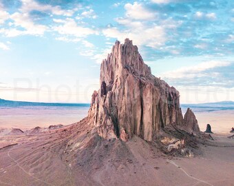 Shiprock at Sunset #4