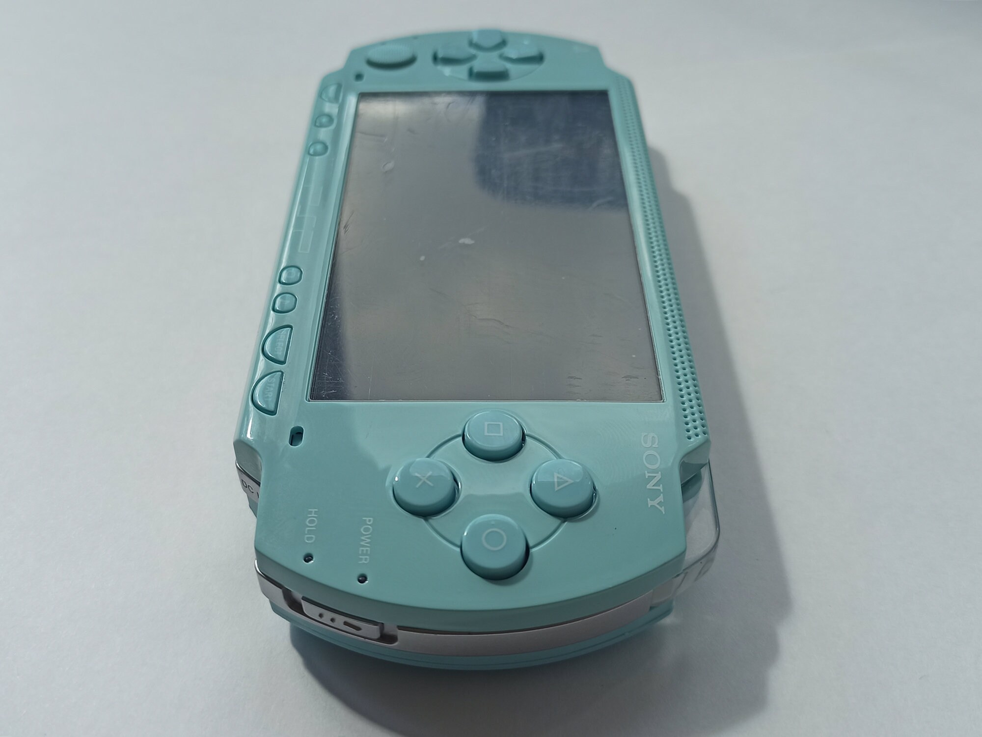 Light Blue Sony PSP 1000 Console Mint Condition Custom Modded Etsy