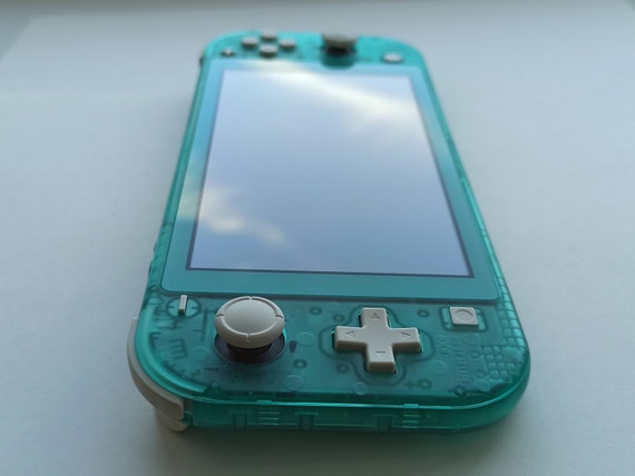 カスタムクリアティールグリーンNintendo Switch Liteコンソール