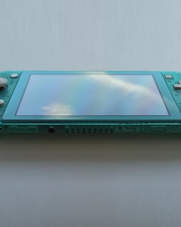 Custom Clear Teal Green Nintendo Switch Lite Console New Housing