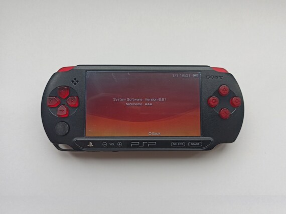 Black Sony PSP Street E1000 Console Good Condition Custom | Etsy Hong Kong