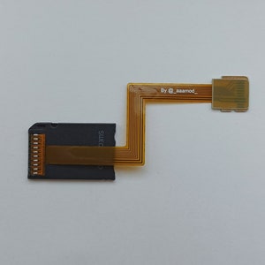 PSP go microsd memory card adapter m2microsd Memory Card Adapter Folded