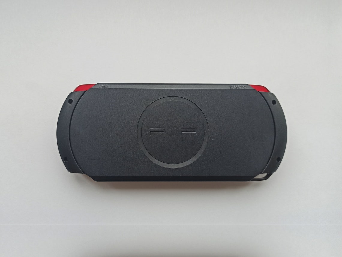Black Sony PSP Street E1000 Console Good Condition Custom Etsy UK