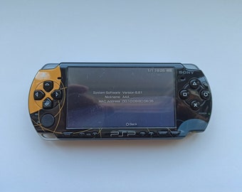 Custom PSP console modded with new Signature Tsukimi theme  housing shell sony play station portable 2000