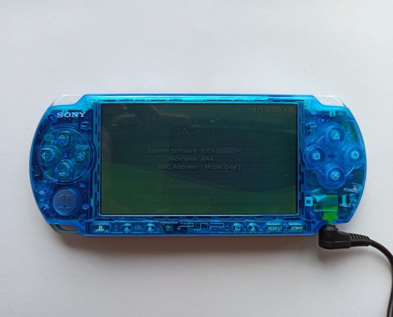 sony psp blue