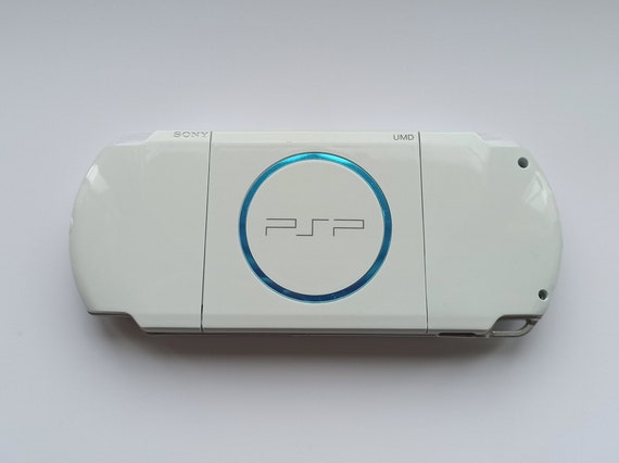 All White Sony PSP 3000 Console new housing shell Build to order