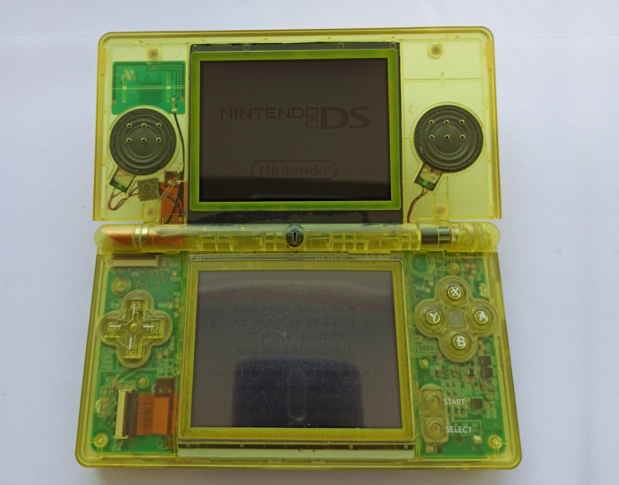 Reddit Nintendo Ds Lite Yellow Screen What Is A Top Bottom LCD