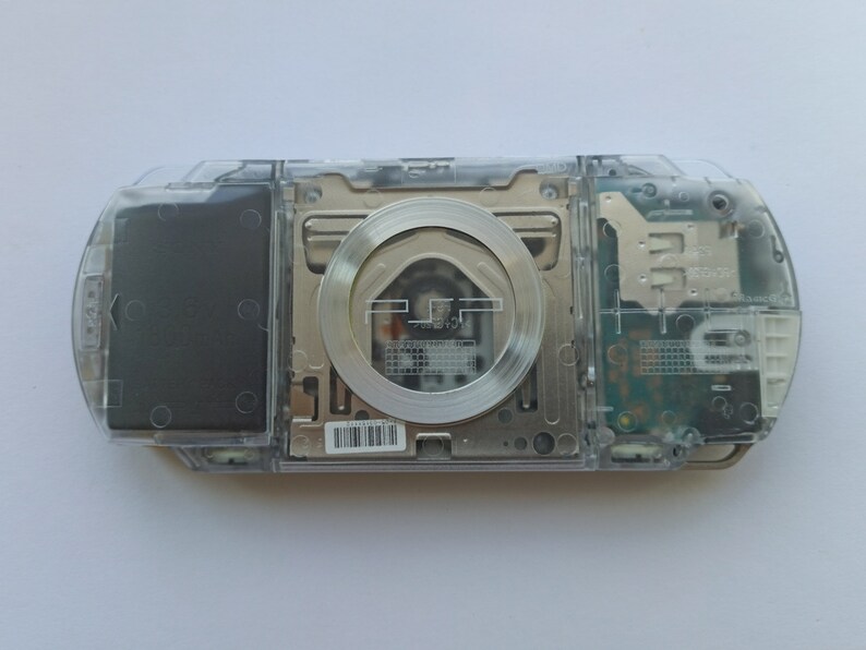 Transparent Clear Sony PSP 1000 Console Mint Condition Custom Etsy