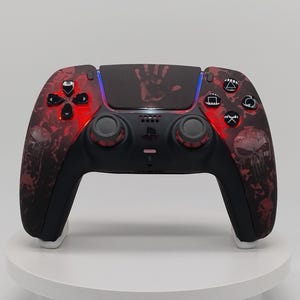 DualSense PS5 Controller custom modded TRM Hall effect joysticks rgb led lights Sony PlayStation 5 no stick drift