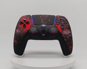 DualSense PS5 Controller custom modded TRM Hall effect joysticks rgb led lights Sony PlayStation 5 no stick drift