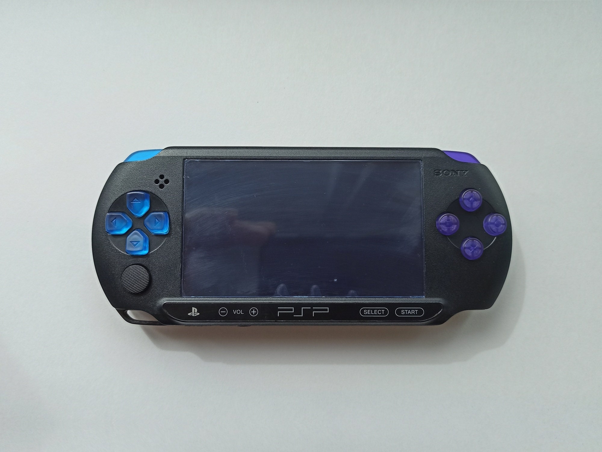 Black Sony PSP Street E1000 console good condition custom Etsy
