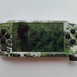 SONY PSP Playstation Portable Spirited Green Console Only PSP-3000