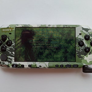 SONY PSP Playstation Portable Spirited Green Console Only PSP-3000