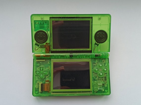 Custom Transparent Green Nintendo DS Lite Console Modded refurbished With  New Housing - Etsy