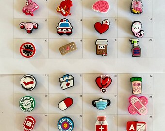Rubber Shoe Charms Nurse Frontliner Healthworkers Medical Care Shoe Decoration Jibbitz Etsy