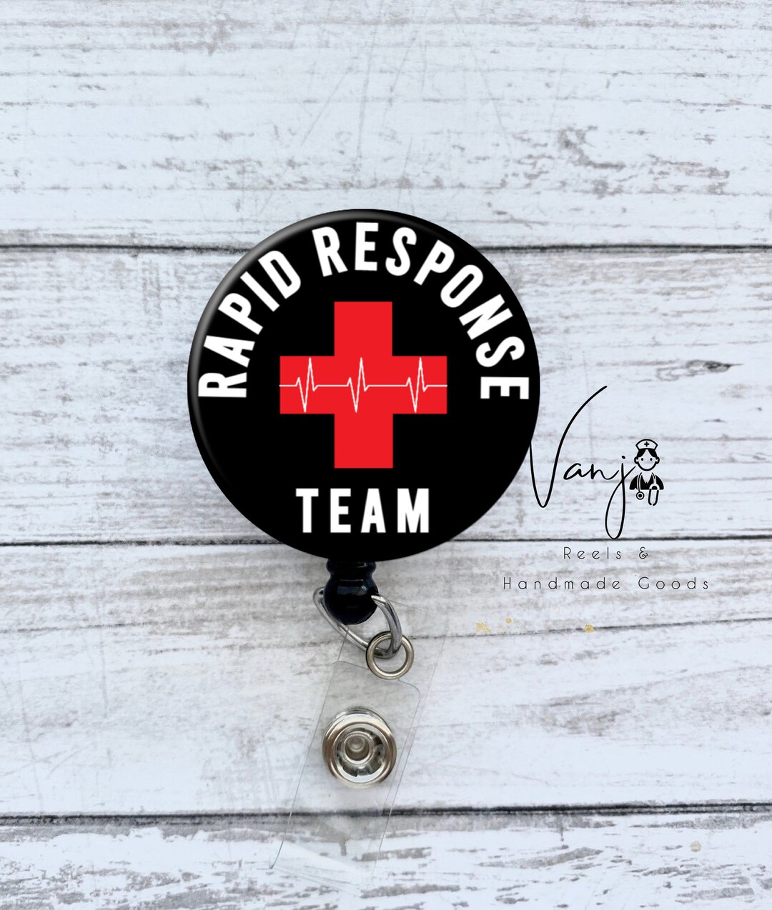 Rapid Response Team Badge Reel RRT - Etsy