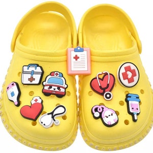 Rubber Shoe Charms Nurse/ Frontliner / Healthworkers Medical Care Shoe ...