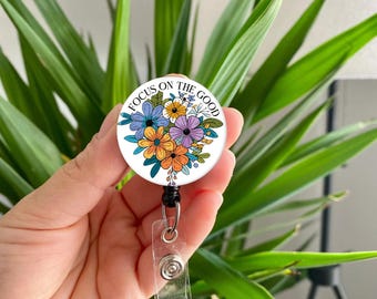 Focus on Good/ Kindness badge reel/ Mental Health badge reel