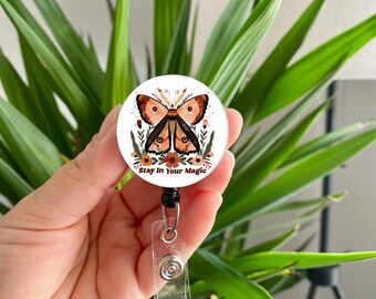 Kindness badge reel retractable