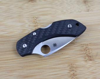 Spyderco Dragonfly 2 Carbon Fiber Handles/Scales