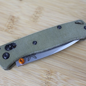 Benchmade MINI Bugout 533 Micarta Scales