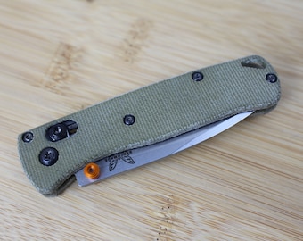 Benchmade MINI Bugout 533 Micarta Scales