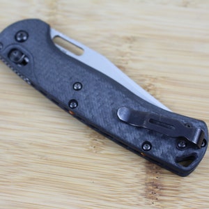 Benchmade Taggedout Carbon Fiber Scales/Handles