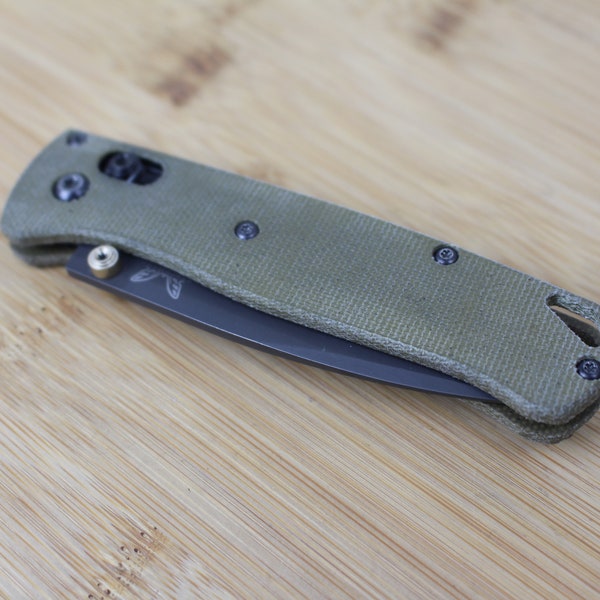 Benchmade Bugout 535 Micarta Scales/Handles