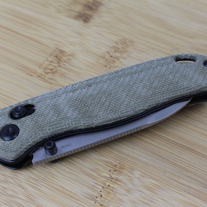 Kizer Drop Bear Micarta Scales/Handles
