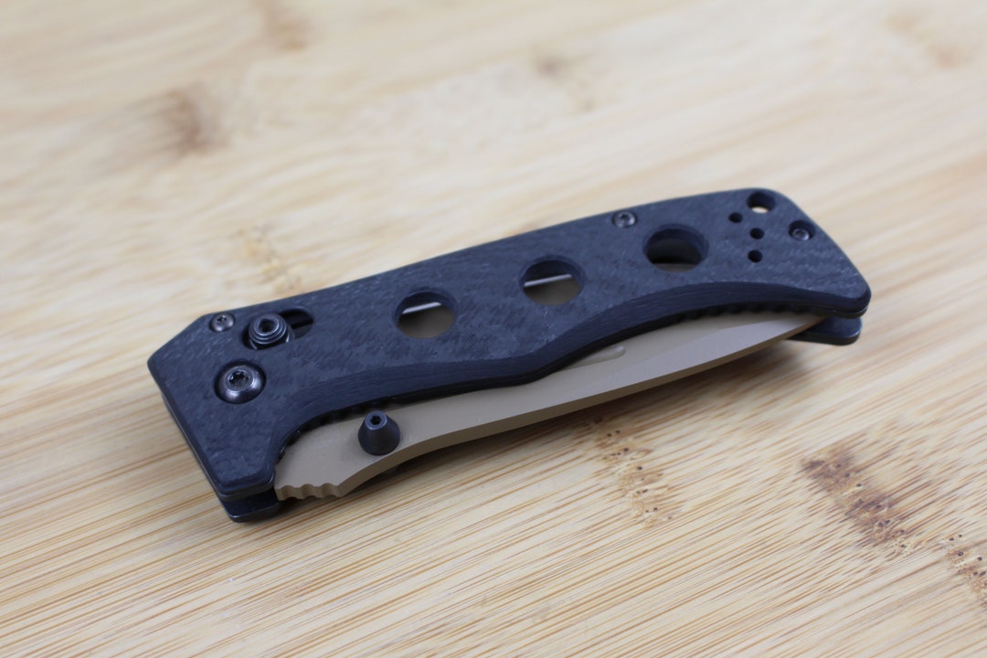 Benchmade Mini Adamas Carbon Fiber Scales/handles Etsy