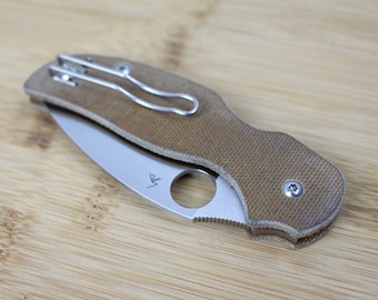 Spyderco Sage 5 Balanzas/mangos ligeros de micarta