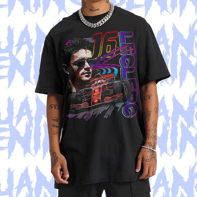 90s vintage charles leclerc scuderia ferrari shirt, charles leclerc scuderia ferrari shirt, charles leclerc f1 t-shirt, vintage tee nab254