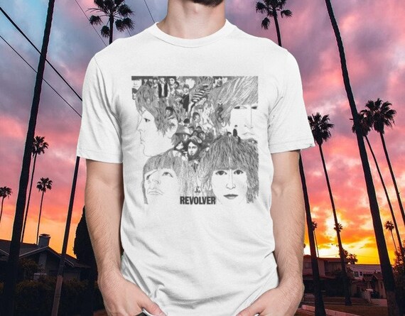 Beatles Revolver Unisex Heavy Cotton 