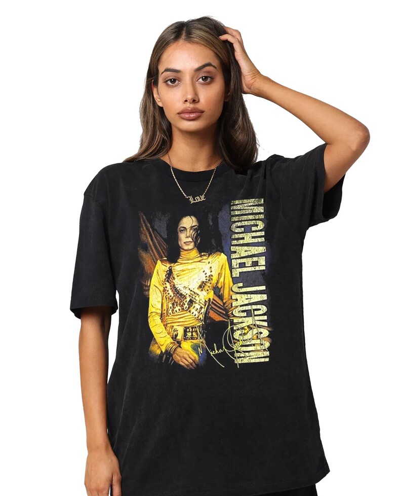 michael jackson yellow shirt