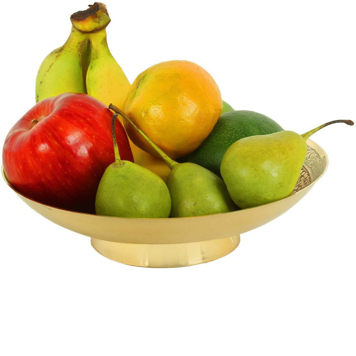 Brass Decorative Dry Fruit Bowl Bidri Work Beautiful Red Etsy