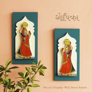 Hand Painting For Home Wall Decoration | Rajasthani Painting For Housewarming Gift or Living Room Wall