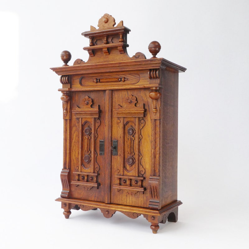 Antique Wall Cabinet - Etsy