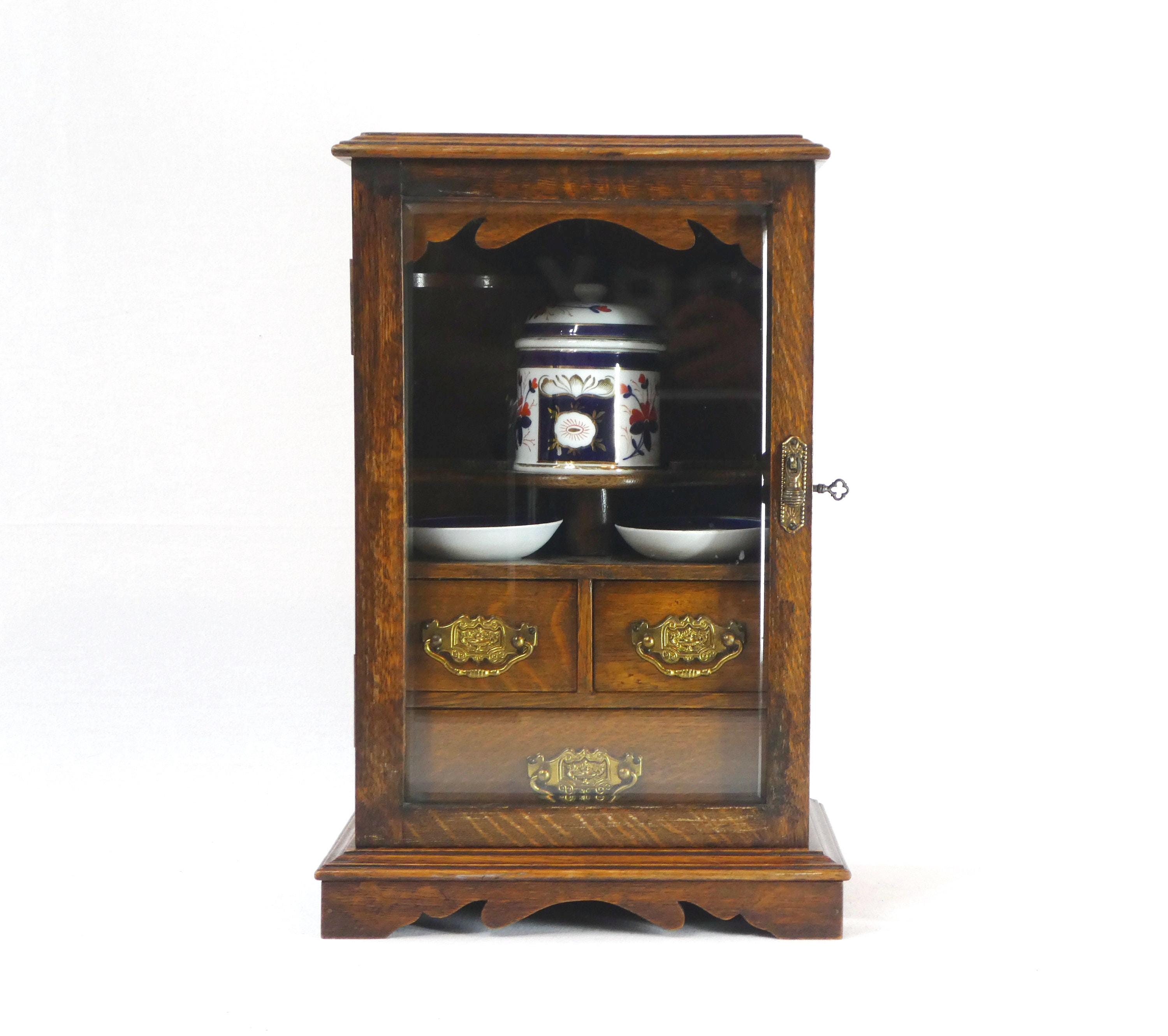 England製アンティーク 木製葉巻ケース Cigar Cabinet England製アンティーク 木製葉巻ケース Cigar Cabinet