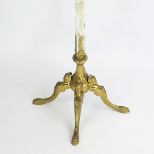 Vintage Italian Brass & Onyx Hall Tree: Hollywood Regency Coat Rack