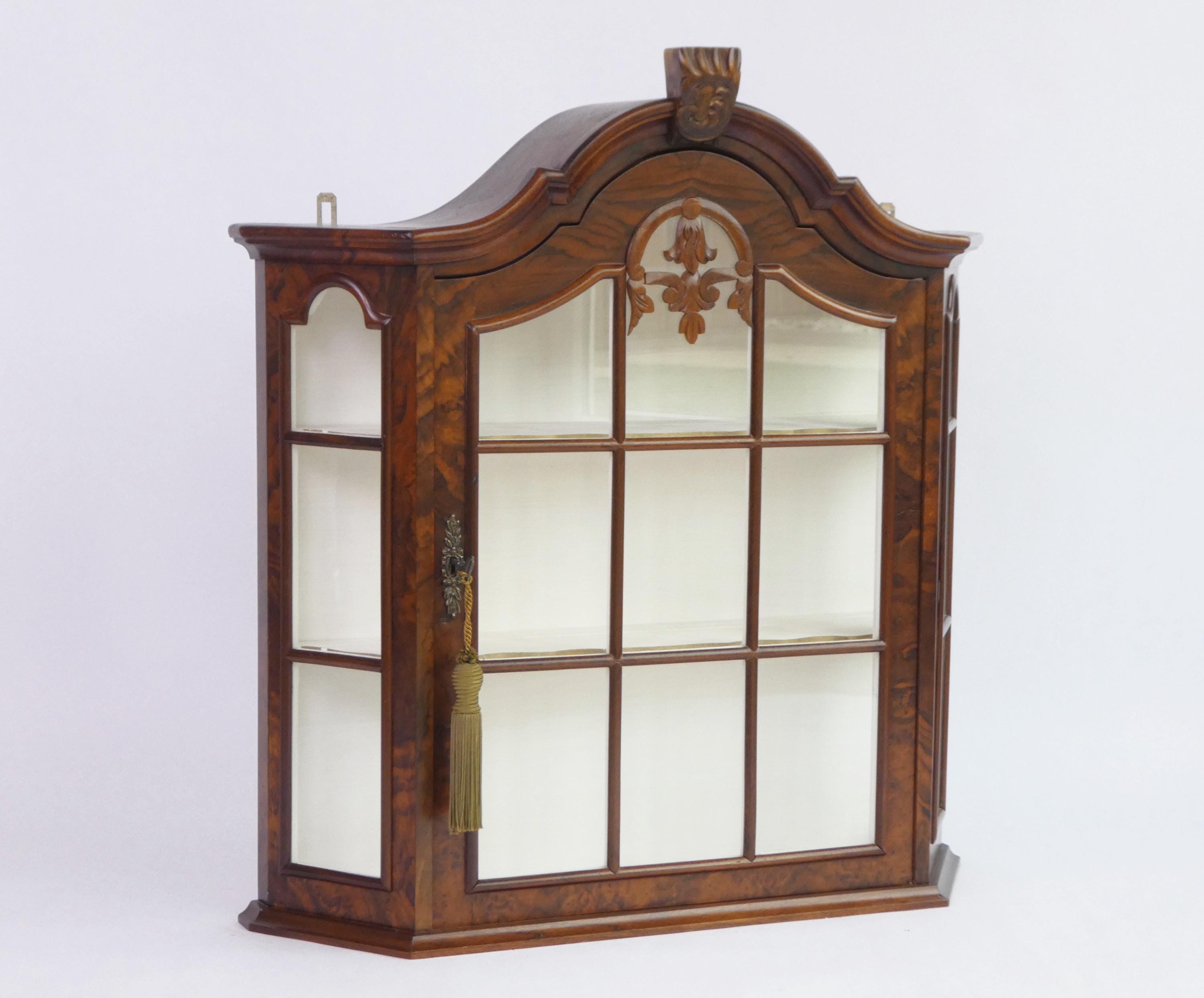 ARMOIRE À PHARMACIE avec miroir vintage en état correct, en bois EUR 80,00 - FR