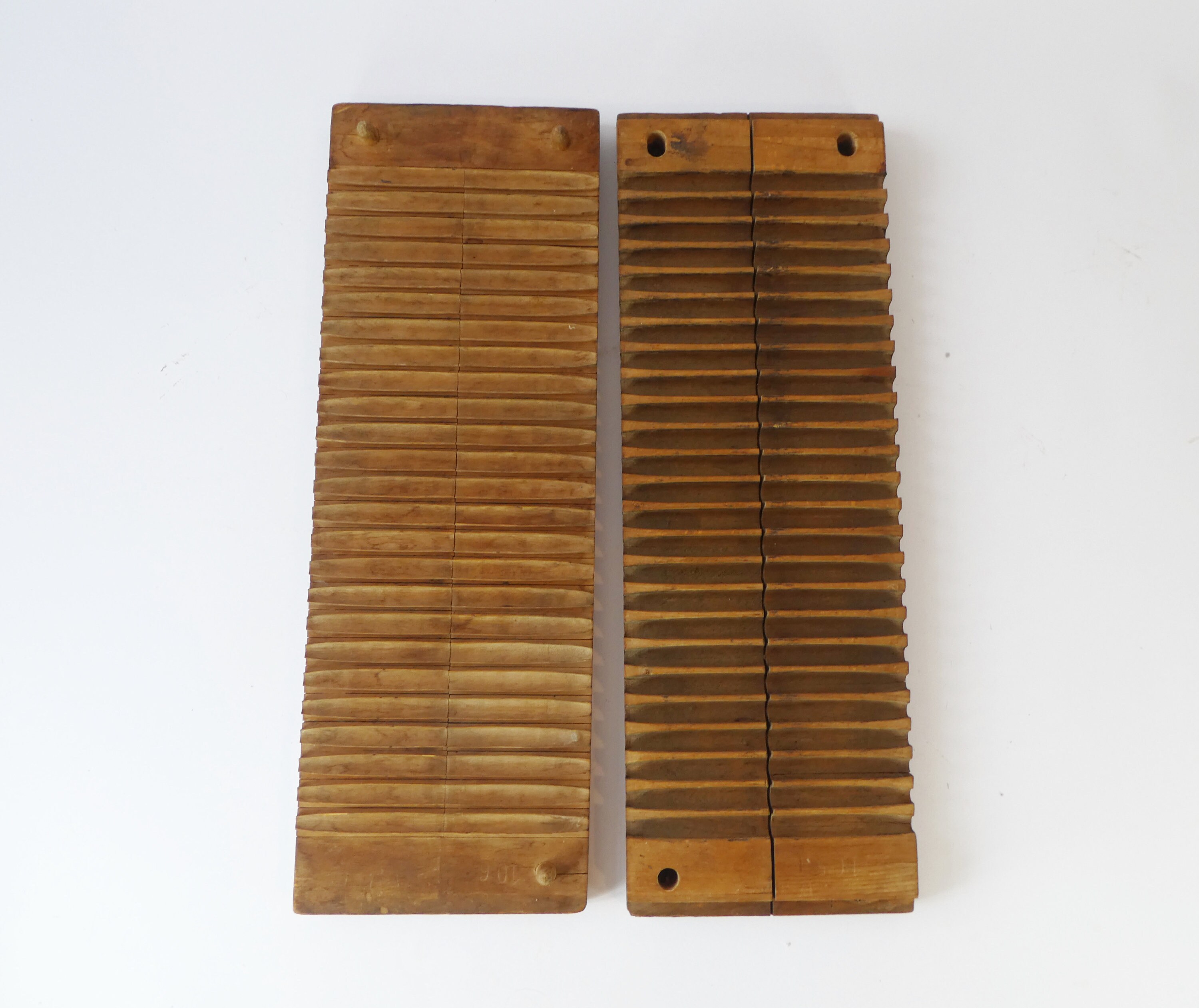ドイツ製 Otto Holzapfel社 シガーモールド シガースタンパー 木製 Antique German Double Wooden Cigar Press, Branded Cigar Box