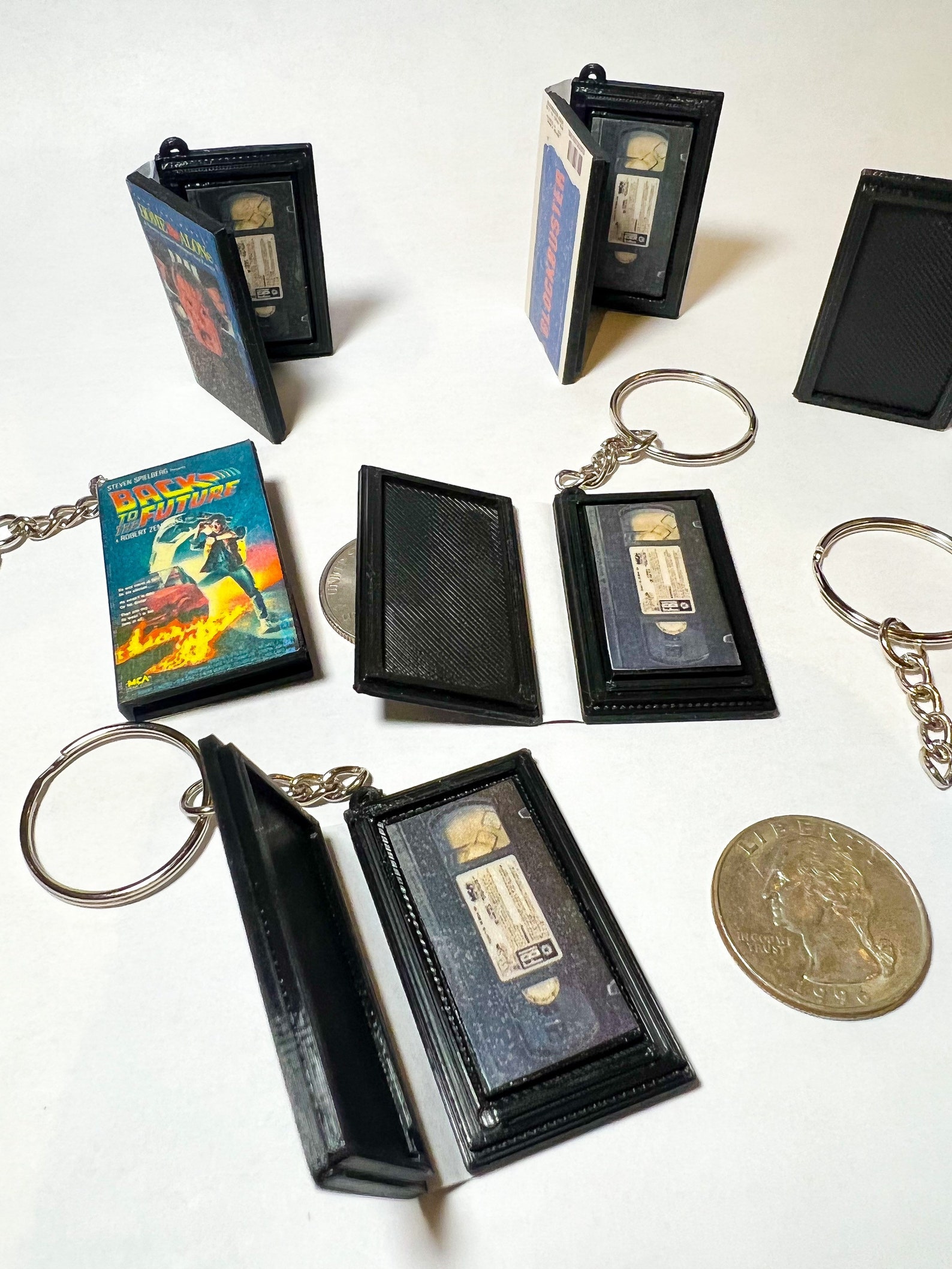 Miniature VHS Movie Keychain ANY MOVIE and Many to Etsy