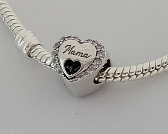 Colgante con dije "Mamá de Croacia", joyería croata, pulsera europea, collar, plata de ley, regalo, Hrvatska