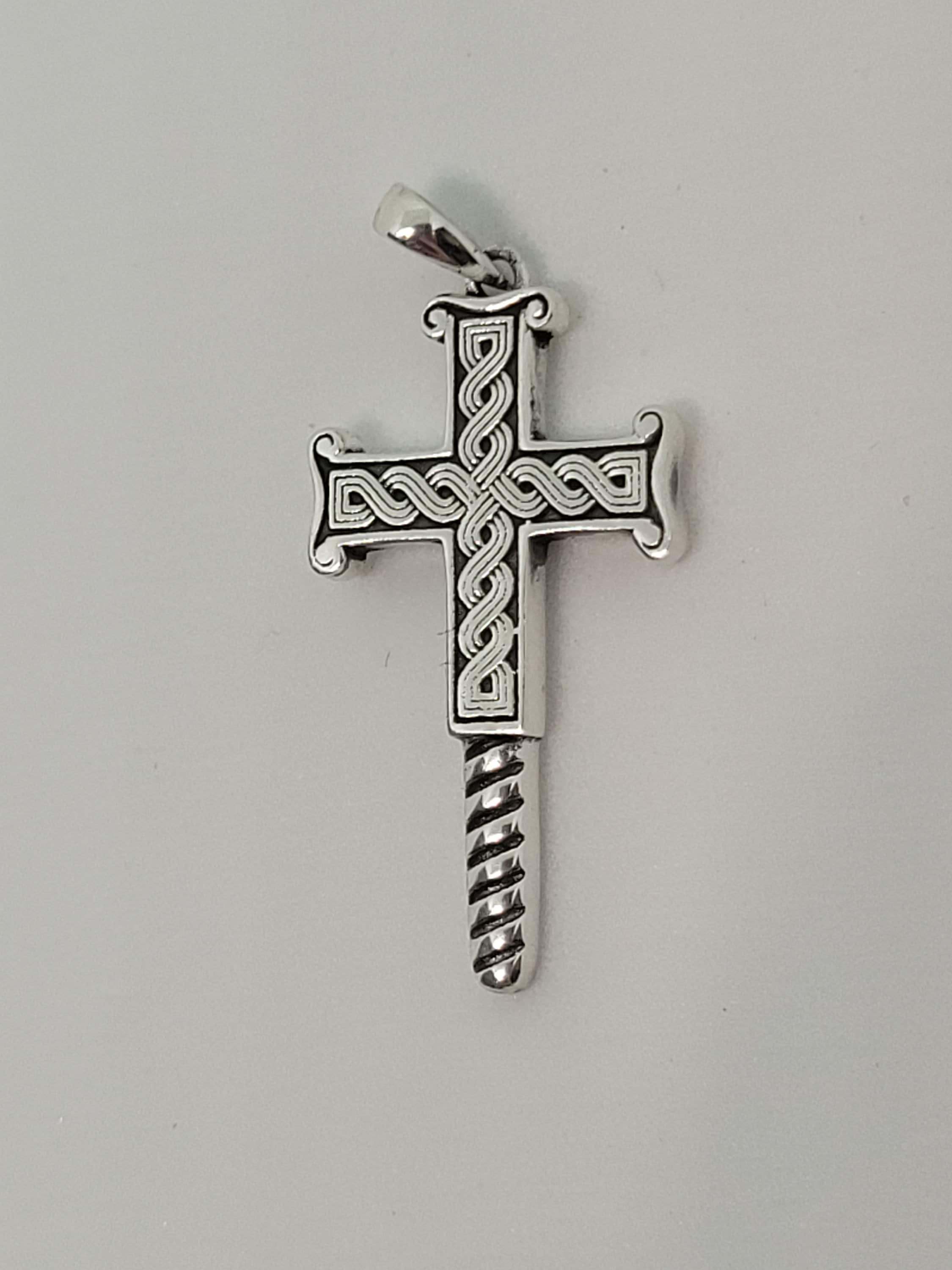 Croatia Pendant Charm, Size SMALL Jewellery, Hrvatska Hrvatski Stari Grb,  Croatian Jewelry, for chain or necklace (not included), Silver