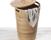 Rattan Hand Woven Laundry Basket Laundry Hamper