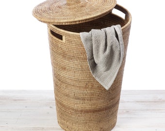 Rattan Classic Laundry Basket / Laundry  Hamper